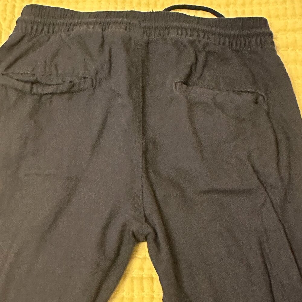 H&M Extra Small (XS) Charcoal Grey Mens Joggers Stretch Waist with Drawstring